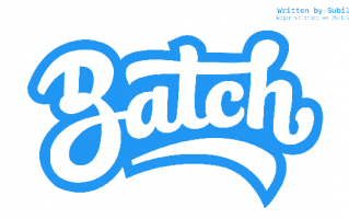 Batch入门教程丨第一章：部署与Hello World!（上）